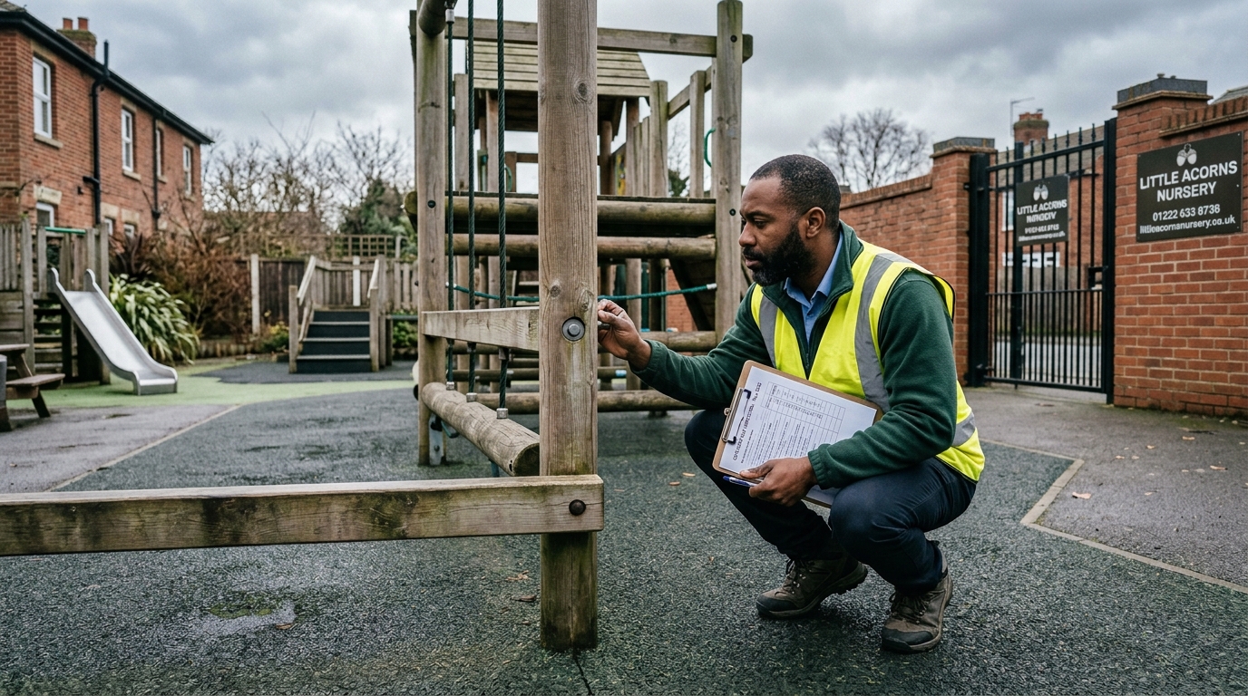 Outdoor area management for nurseries